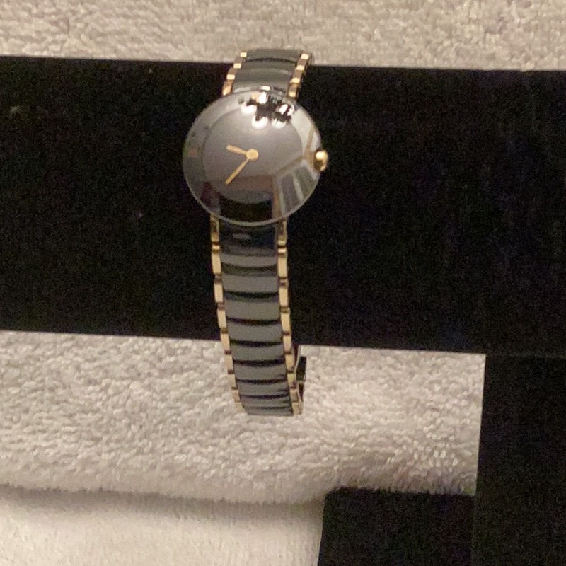 Rado Diastar Ladies Watch Authentic Twotone With Roman Numerals  New